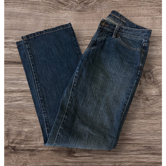 Women's LOFT Original Boot Jeans Size 4 Blue Denim - Picture 1 of 8